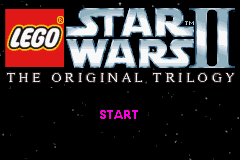 LEGO Star Wars II - The Original Trilogy Title Screen